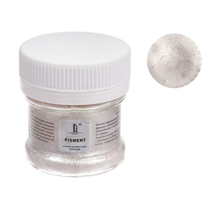 Пигмент (пудра) LUXART Pigment, 25 мл/6 г, Pearl, снежный перламутровый Пигмент (пудра) LUXART Pigment, 25 мл/6 г, Pearl, снежный перламутровый