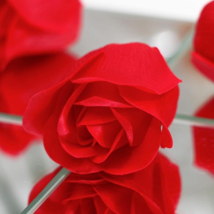 Мыльные розочки и медвежонок, набор