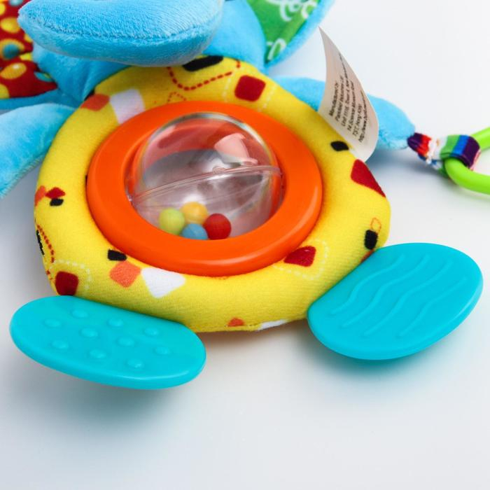 Подвеска - погремушка «Тигр», с прорезывателем, на кроватку, коляску, Крошка Я Подвеска - погремушка «Тигр», с прорезывателем, на кроватку, коляску, Крошка Я