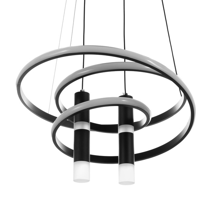 Люстра BayerLux Люстра BayerLux "Артес" LED 100Вт 3000-6000К черный 45х48х23 см