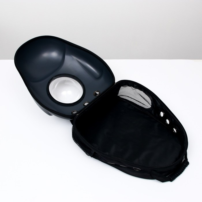 Рюкзак для переноски кошек и собак  Рюкзак для переноски кошек и собак "Пингвин", с окном, 32 х 25 х 42 см