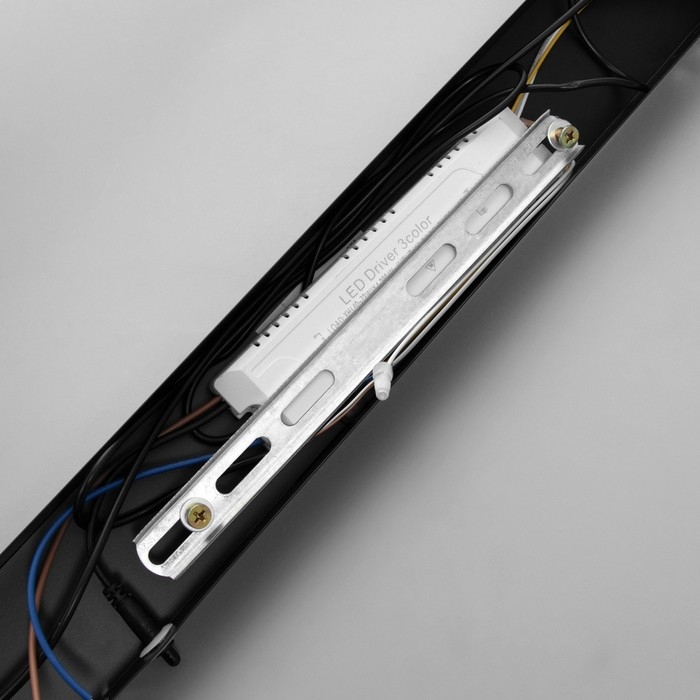 Светильник с ПДУ Светильник с ПДУ "Кендо" LED 160Вт 3000-6000К черный 100х24х25-125 см