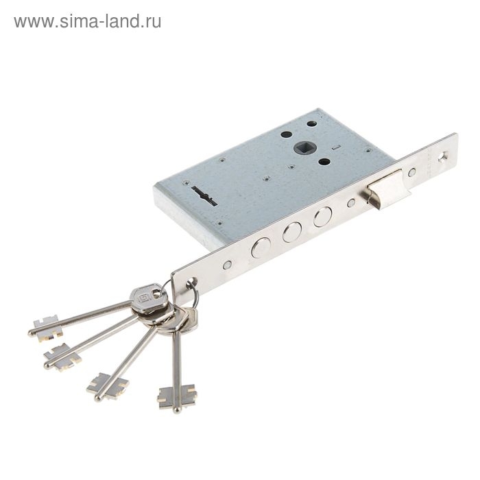 Замок врезной Замок врезной "Гардиан" 1011, с защелкой, без о/п, 4 ключа