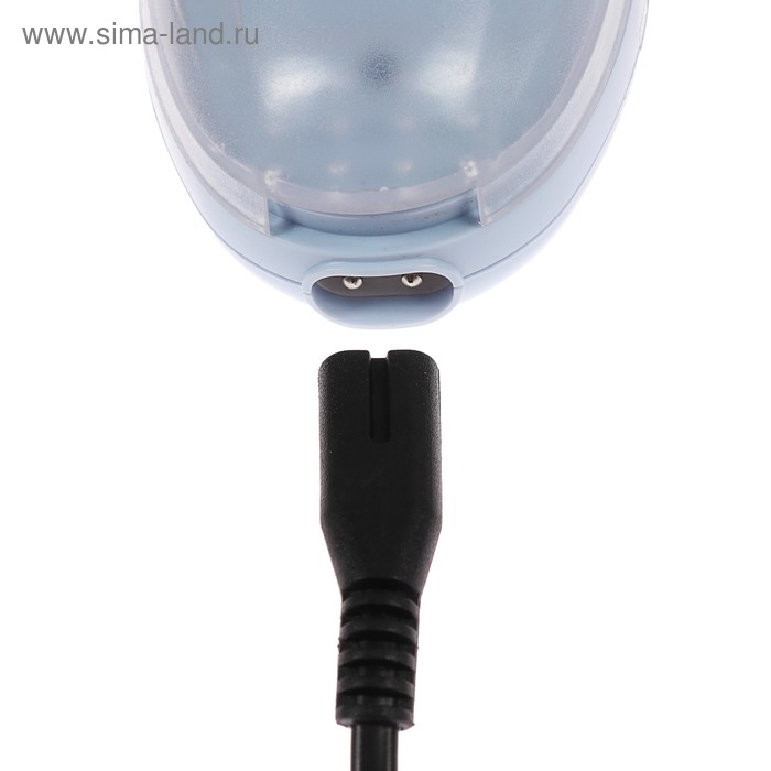 Машинка для удаления катышков Luazon LUK-04, от АКБ, голубой Машинка для удаления катышков Luazon LUK-04, от АКБ, голубой