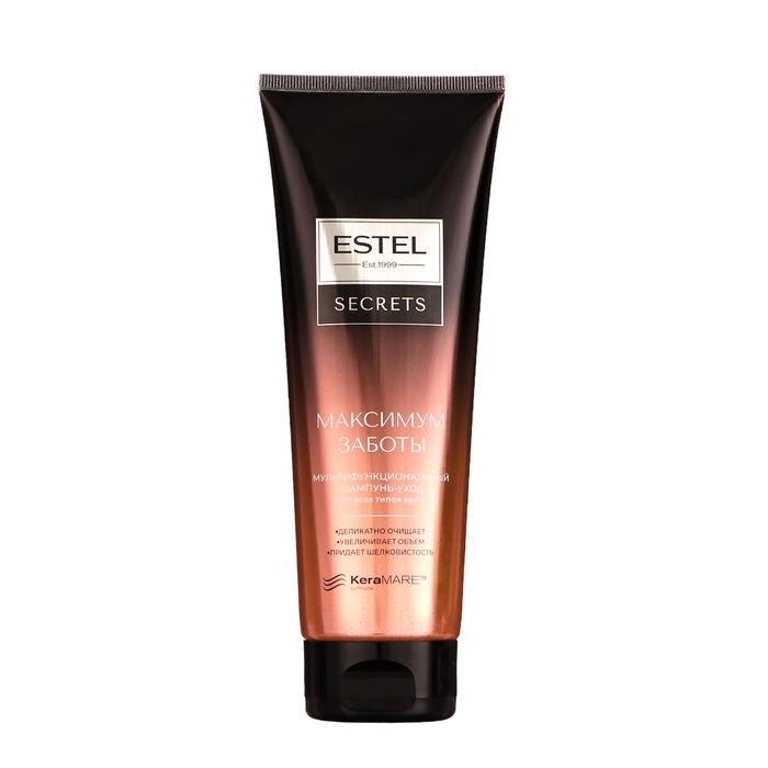 Мультифункциональный шампунь-уход ESTEL SECRETS для всех типов волос, 250 мл Мультифункциональный шампунь-уход ESTEL SECRETS для всех типов волос, 250 мл