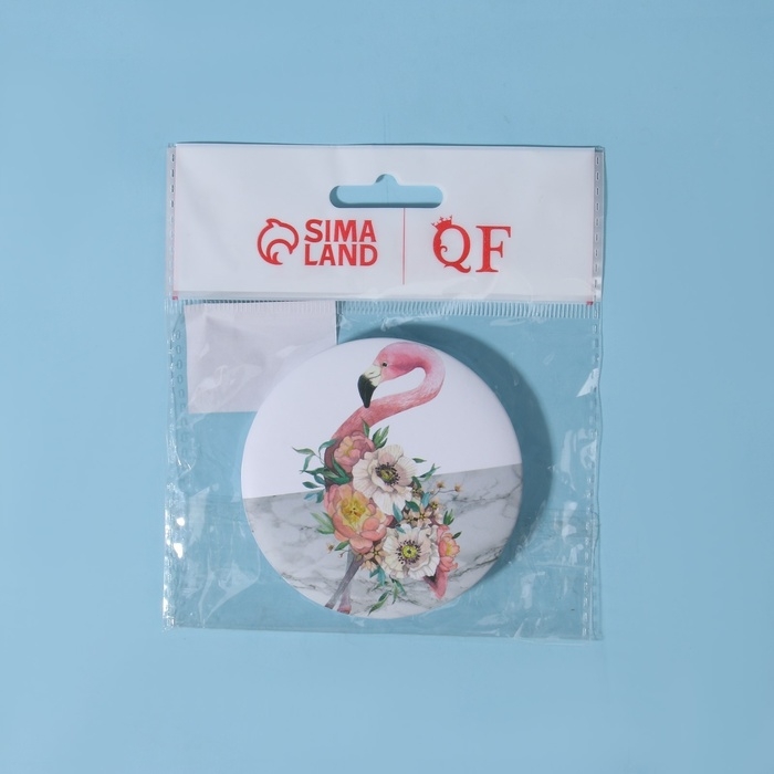 Зеркало складное «Wonderful Life», d = 7,5 см, с увеличением, рисунок МИКС Зеркало складное «Wonderful Life», d = 7,5 см, с увеличением, рисунок МИКС