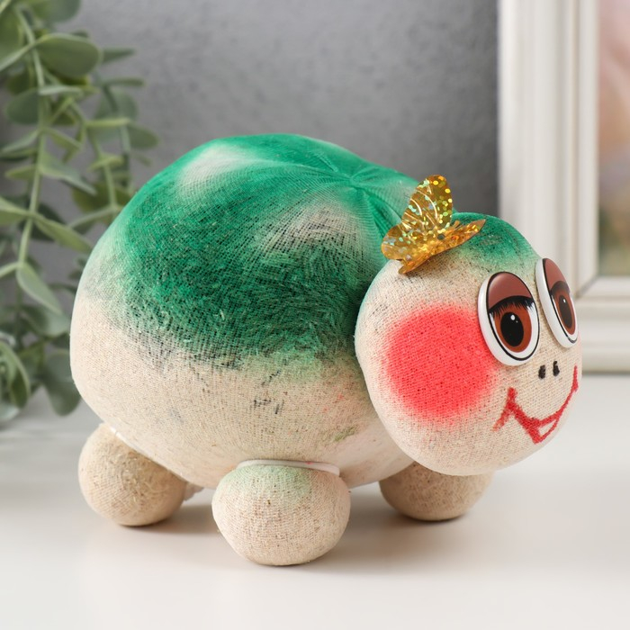 Растущий подарок травка Экоживчик "Черепаха" в подарочной упаковке МИКС