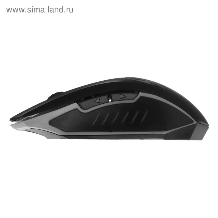 Мышь Nakatomi MROG-15U, игровая, беспроводная, оптическая, 1600 dpi, подсветка, USB, чёрная Мышь Nakatomi MROG-15U, игровая, беспроводная, оптическая, 1600 dpi, подсветка, USB, чёрная