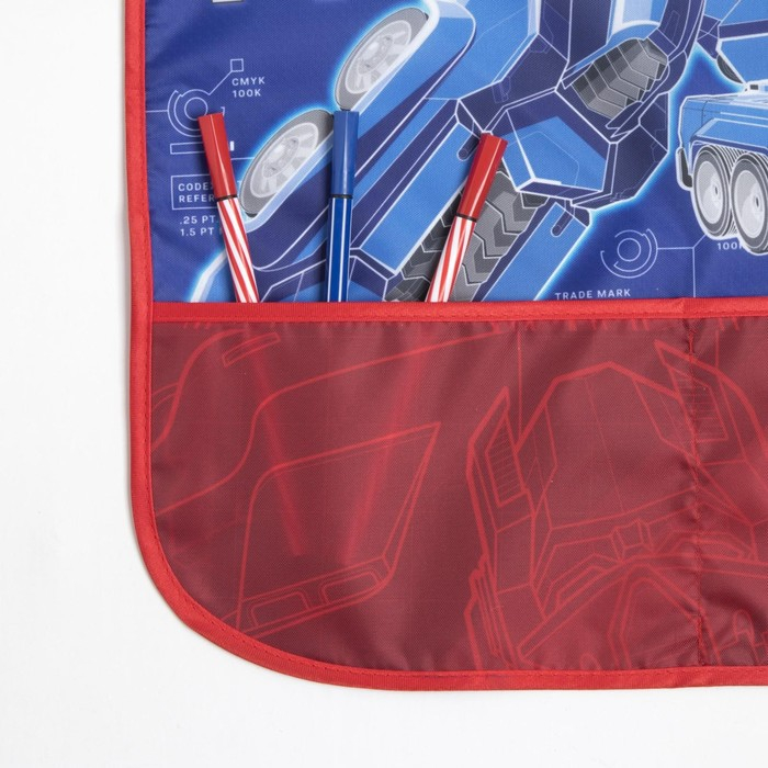 Фартук с нарукавниками детский Фартук с нарукавниками детский "Optimus Prime", Трансформеры, 49х39 см