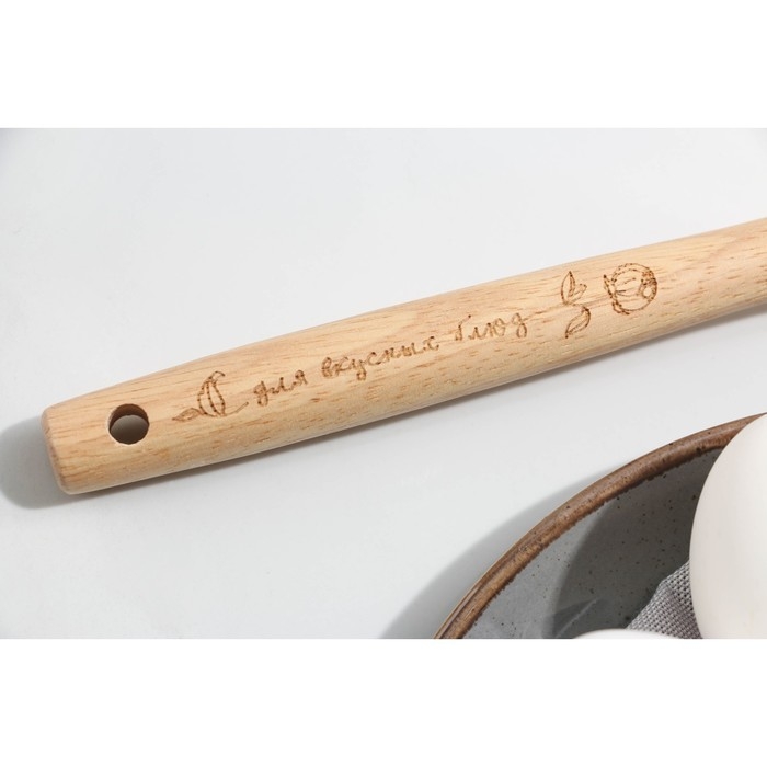 Кисть силиконовая кулинарная «Для вкусных блюд», 11.5 × 27 см Кисть силиконовая кулинарная «Для вкусных блюд», 11.5 × 27 см