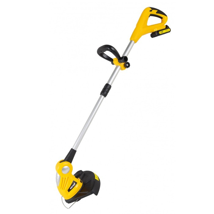 Триммер аккумуляторный Huter GET-18-2Li, 18 В, 2 Ач, Li-lon, регулируемая штанга Триммер аккумуляторный Huter GET-18-2Li, 18 В, 2 Ач, Li-lon, регулируемая штанга