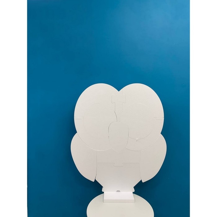 Каркас для аэромозаики фигура «Сова», белый, 1 шт. Каркас для аэромозаики фигура «Сова», белый, 1 шт.