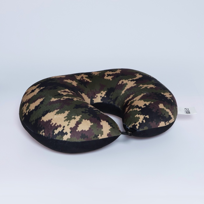 Подушка для путешествий антистресс «Хаки», 29 х 29 см Подушка для путешествий антистресс «Хаки», 29 х 29 см