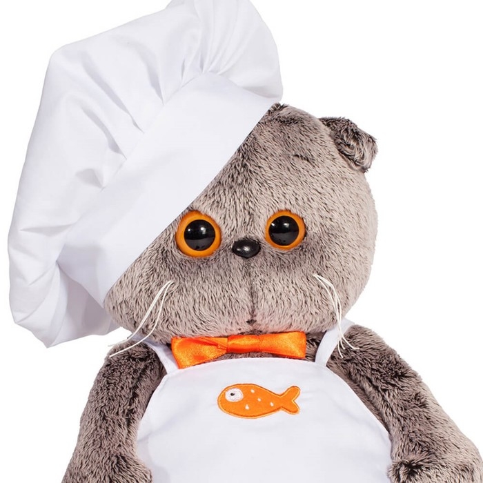 Мягкая игрушка «Басик шеф-повар», 22 см Мягкая игрушка «Басик шеф-повар», 22 см