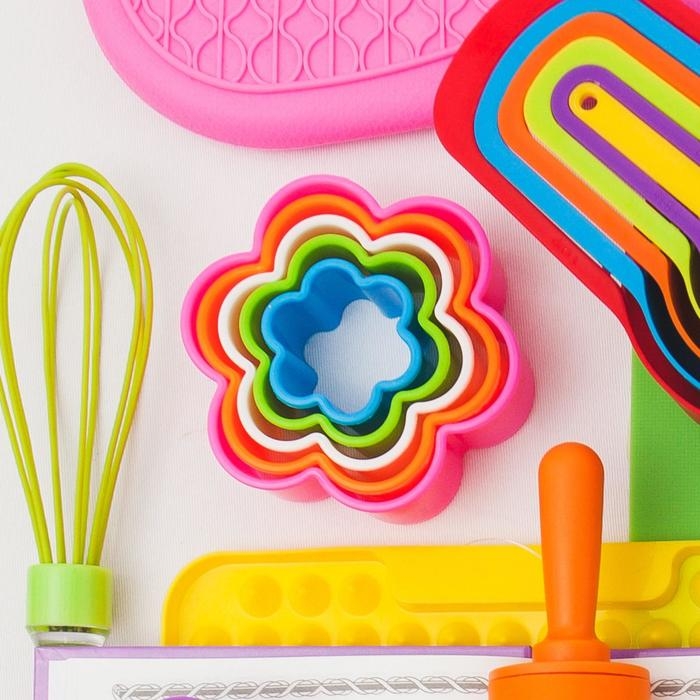 Набор форм для печенья Доляна, 5 шт: 9 см, 8 см, 6,7 см, 5,5 см, 4 см, цвет МИКС Набор форм для печенья Доляна, 5 шт: 9 см, 8 см, 6,7 см, 5,5 см, 4 см, цвет МИКС