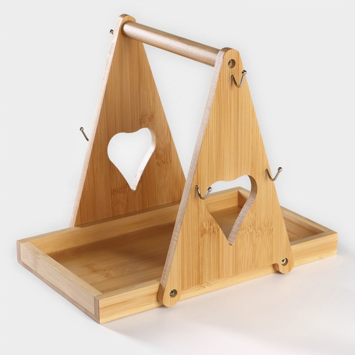 Набор кофейный фарфоровый на бамбуковой подставке BellaTenero, 15 предметов: чайник 850 мл, 6 кружек 70 мл, сахарница с ложкой 300 мл, молочник 250 мл, 6 блюдец, цвет белый Набор кофейный фарфоровый на бамбуковой подставке BellaTenero, 15 предметов: чайник 850 мл, 6 кружек 70 мл, сахарница с ложкой 300 мл, молочник 250 мл, 6 блюдец, цвет белый