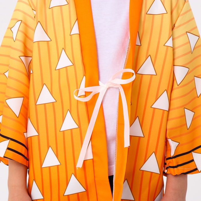 Карнавальное хаори «Демонический клинок», рост 98-152 см, цвет жёлтый Карнавальное хаори «Демонический клинок», рост 98-152 см, цвет жёлтый