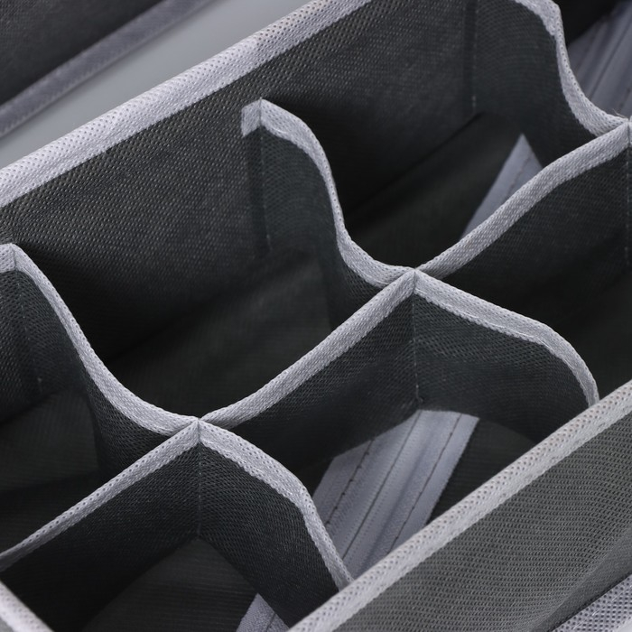 Набор коробов для хранения Доляна «Гранж», 4 шт, 33×32×10 см, 31×15,5×10 см, 29×14×10 см Набор коробов для хранения Доляна «Гранж», 4 шт, 33×32×10 см, 31×15,5×10 см, 29×14×10 см