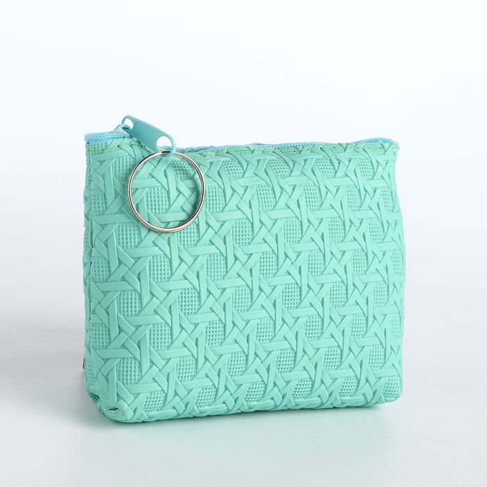 Кошелёк женский на молнии, цвет зелёный Кошелёк женский на молнии, цвет зелёный