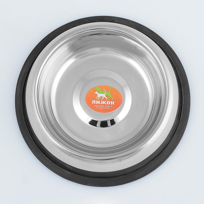 Миска с нескользящим основанием округлая, 470 мл Миска с нескользящим основанием округлая, 470 мл