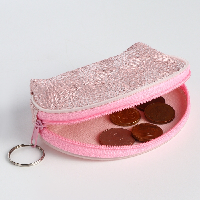 Кошелёк женский на молнии, цвет розовый Кошелёк женский на молнии, цвет розовый