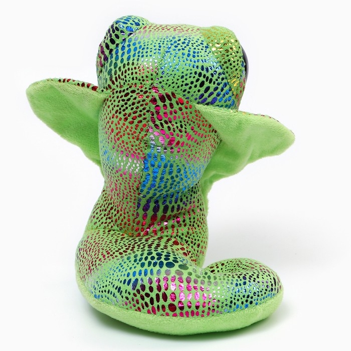 Мягкая игрушка «Кобра», 17 см, цвет зелёный Мягкая игрушка «Кобра», 17 см, цвет зелёный