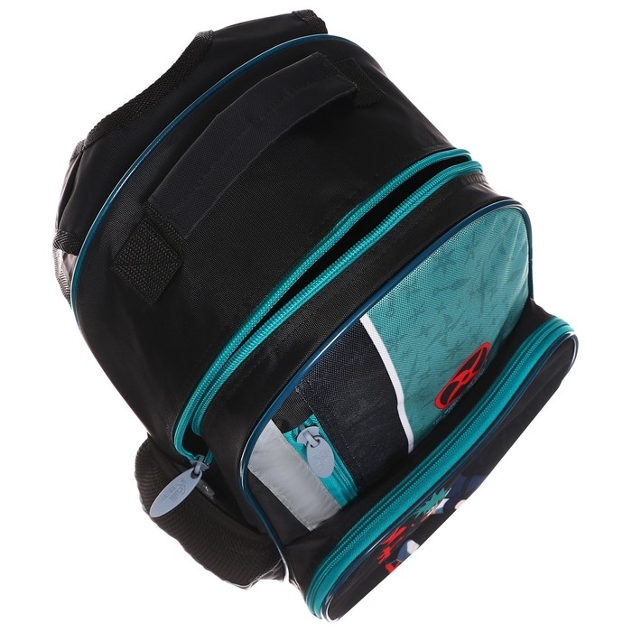 Рюкзак школьный, 37 х 26 х 13 см, эргономичная спинка, Calligrata ОРТ  Рюкзак школьный, 37 х 26 х 13 см, эргономичная спинка, Calligrata ОРТ "Аниме боец"