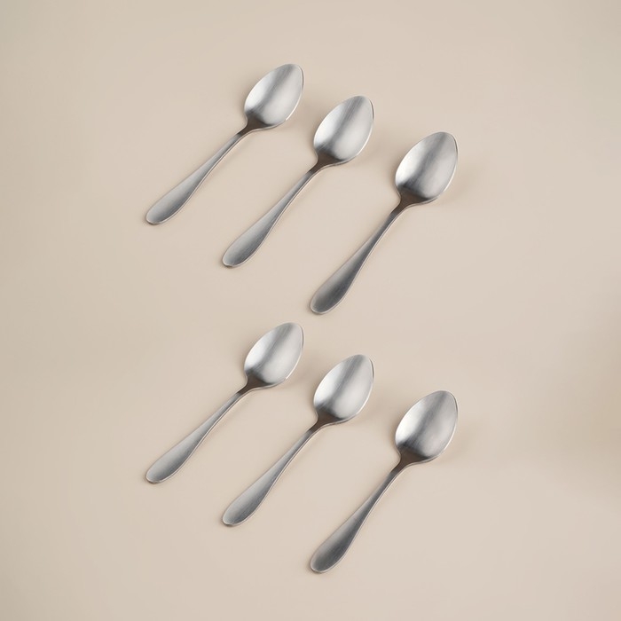 Набор столовых приборов из нержавеющей стали «Классик», 24 предмета, в коробке, цвет серебряный Набор столовых приборов из нержавеющей стали «Классик», 24 предмета, в коробке, цвет серебряный