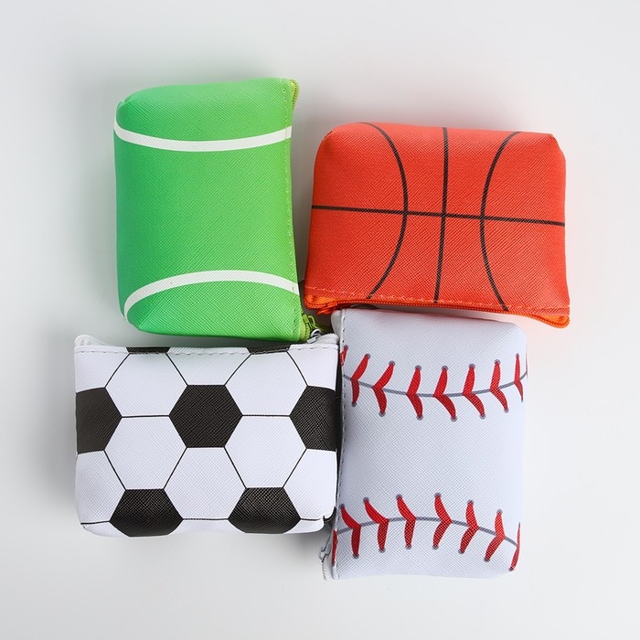 Кошелёк на молнии, цвет МИКС