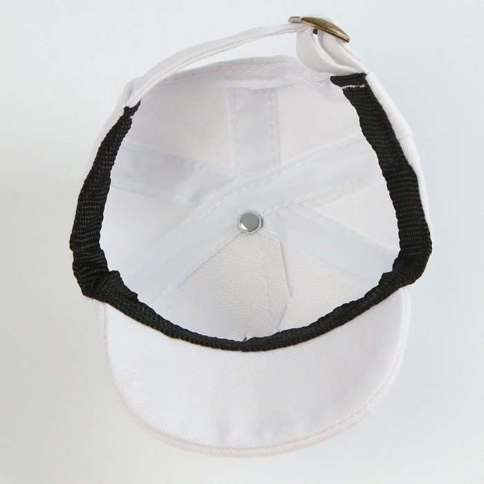 Кепка для кукол, цвет белый Кепка для кукол, цвет белый