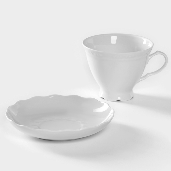 Чайная пара «Надежда», 250 мл, блюдце 15 см Чайная пара «Надежда», 250 мл, блюдце 15 см