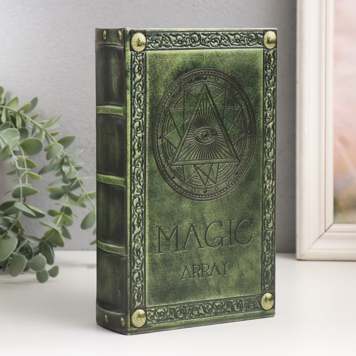 Сейф-книга дерево кожзам  Сейф-книга дерево кожзам "Магия" 21х13х5 см