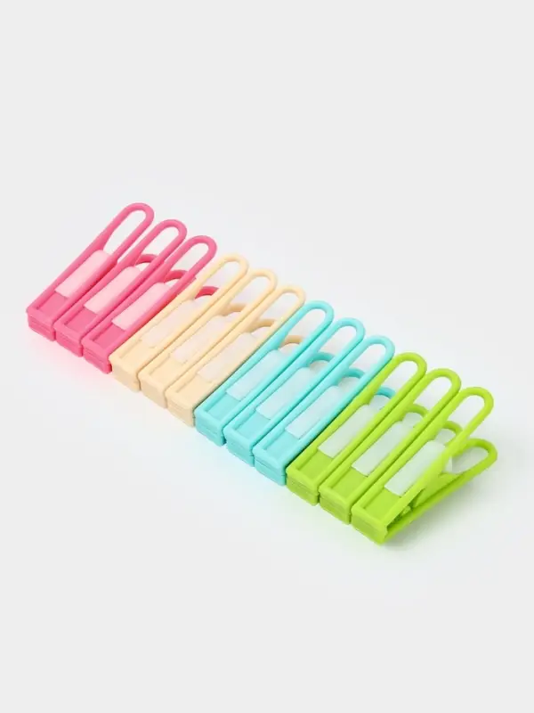 Набор прищепок бельевых 24 шт, пластик