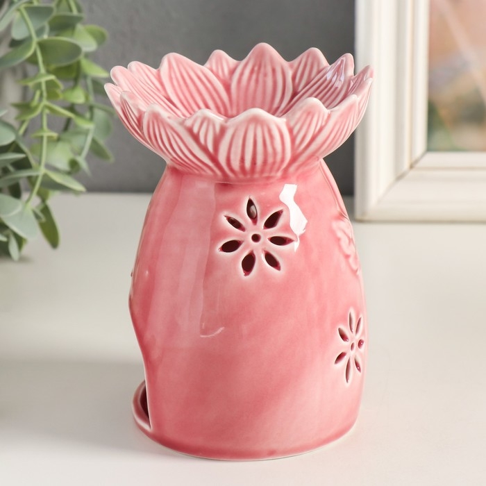 Аромалампа керамика Аромалампа керамика "Подсолнухи" МИКС 9,5х9,5х12,5 см