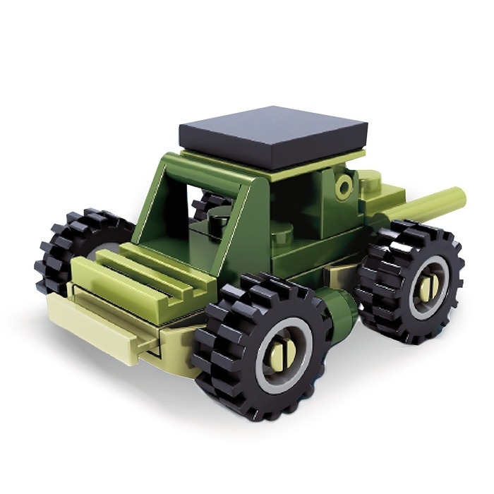 Конструктор Армия «Штурмовой джип», 36 деталей, в пакете Конструктор Армия «Штурмовой джип», 36 деталей, в пакете