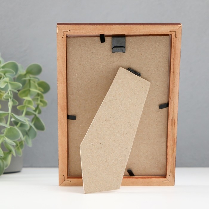 Фоторамка сосна с14 01/6 венге 10х15 см (пластиковый экран) Фоторамка сосна с14 01/6 венге 10х15 см (пластиковый экран)