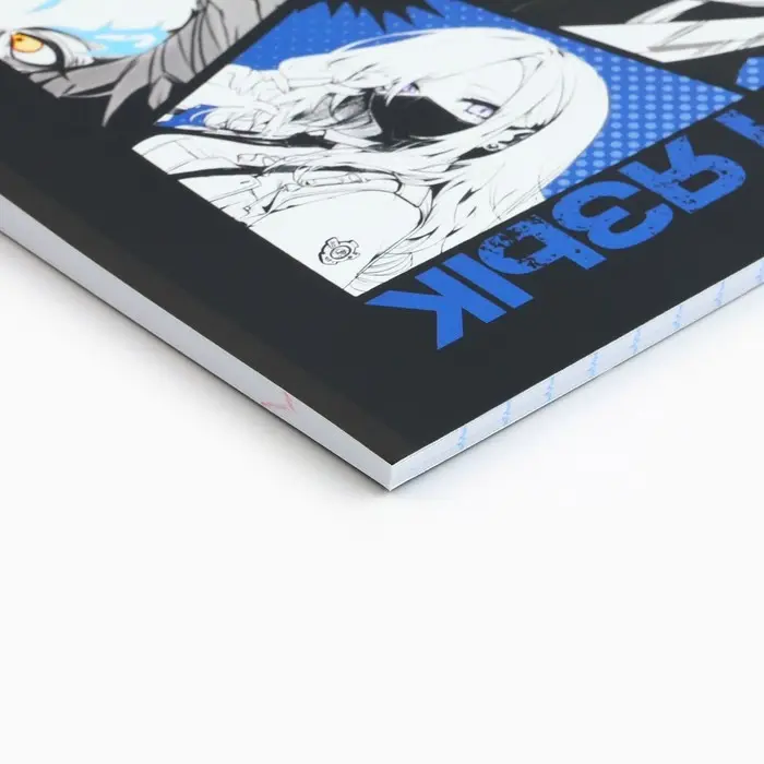 Тетрадь в линейку, предметная, 48 л.,на скрепке, А5 &laquo;Аниме Комикс. Русский язык&raquo;