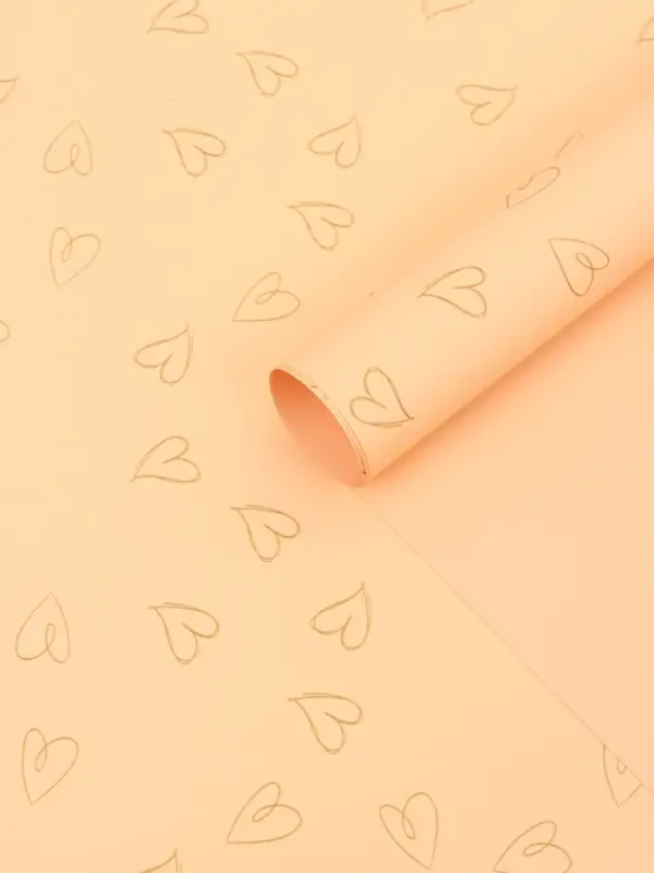 Пленка листах 57x57см, пудра светлая, 65 микрон