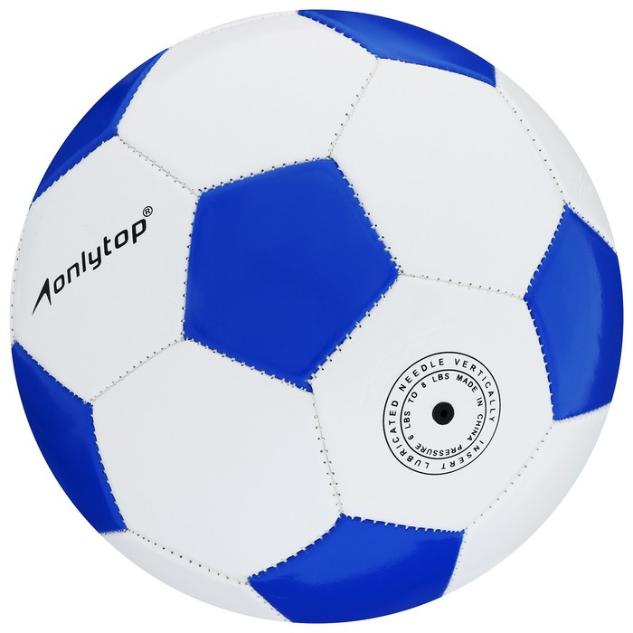 Футбольный мяч ONLYTOP, машинная сшивка, 32 панели, р. 5, PVC Футбольный мяч ONLYTOP, машинная сшивка, 32 панели, р. 5, PVC