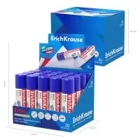 Клей-карандаш, ErichKrause Extra, PVP, усиленный, 15 г