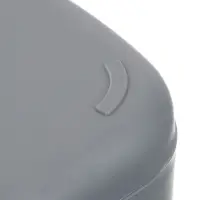 Салфетница тм VETTA Сидней, пластик, PP, серый, 27,4x14x9,2см