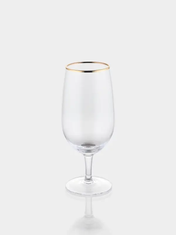 Набор бокалов для пива Набор бокалов для пива "Руно" на ножке, 550 мл, 6 шт, р-р 1й шт 20,1х6,3 см