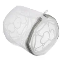 Мешок для стирки белья тм VETTA, цилиндр, на замке, пластик, полиэстер, d15х16h см