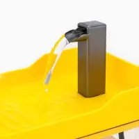 Фонтан для кошек и собак 1,5 л, 16,5 х 11,5 х 12 см, евророзетка, жёлтый Фонтан для кошек и собак 1,5 л, 16,5 х 11,5 х 12 см, евророзетка, жёлтый