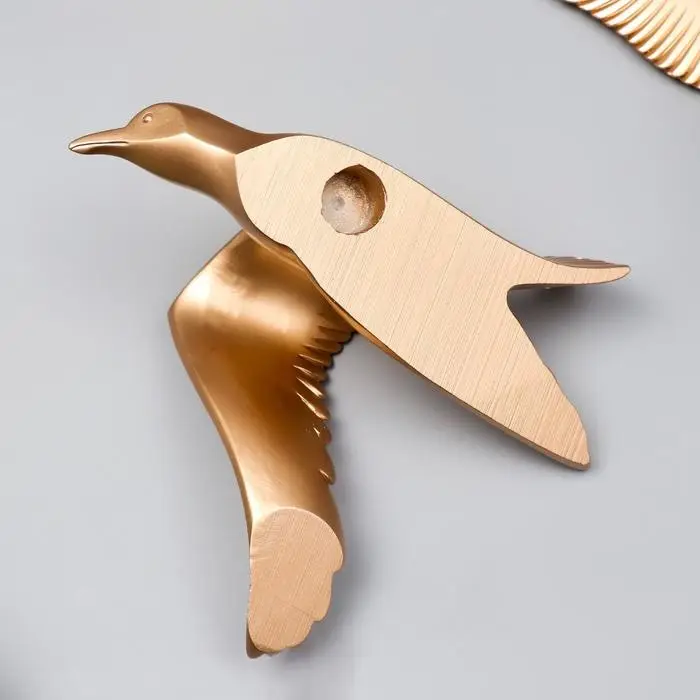 Сувенир полистоун настенный декор Сувенир полистоун настенный декор "Чайка" МИКС золото