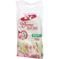 Вата хир. нестер. Зиг-Заг&nbsp; 250 г 28 шт/уп ЕмельянъСавостинъ