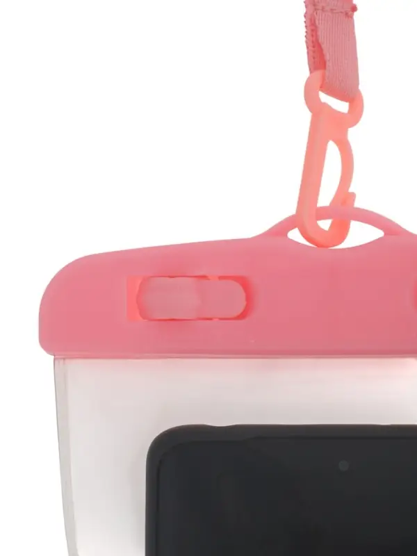 Чехол водонепроницаемый Luazon, для телефонов, размер 20&times;10.5 см, розовый