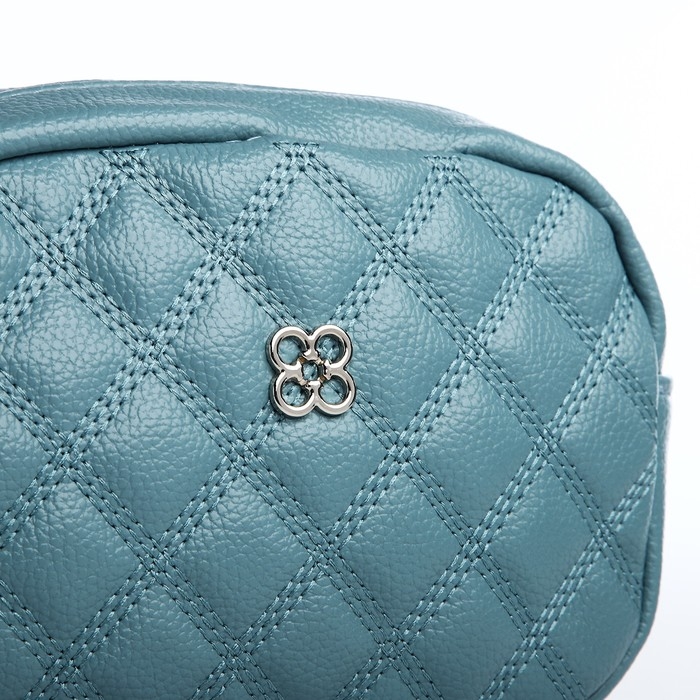 Сумка кросс-боди на молнии, цвет голубой Сумка кросс-боди на молнии, цвет голубой