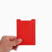 Обложка для автодокументов, цвет красный
