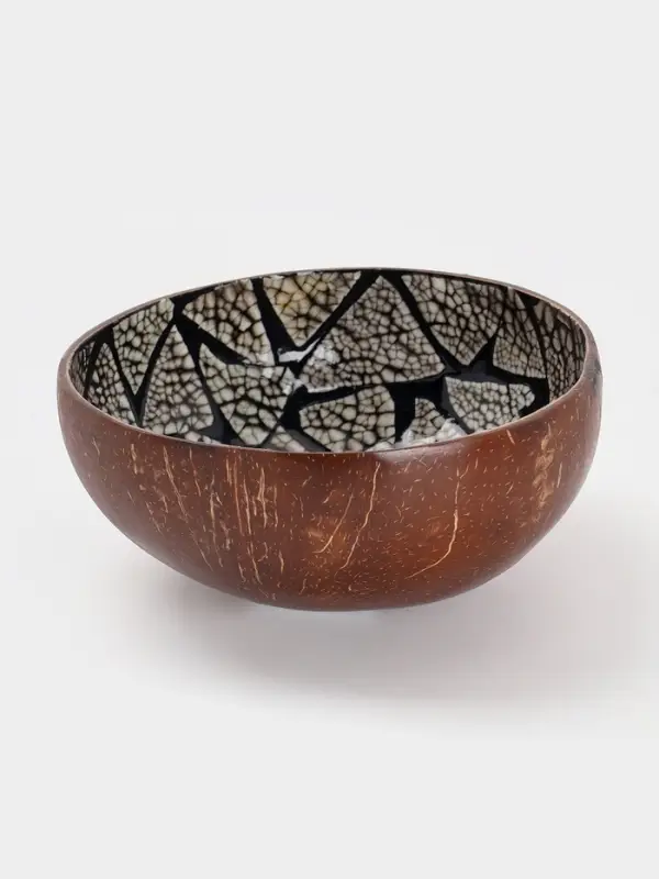 Чаша &laquo;Щербет&raquo;, 14&times;14&times;6 см, кокос